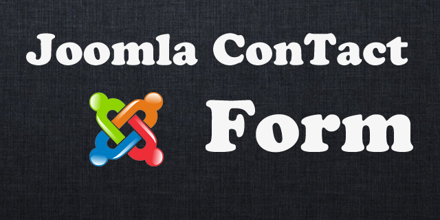 Joomla Contact Form