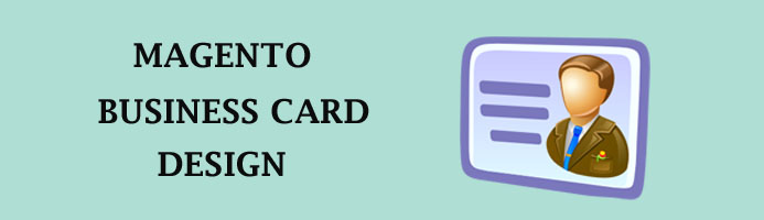 Business card design banner