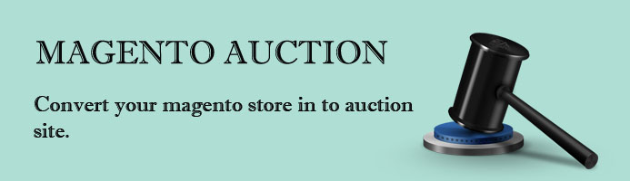 Magento auction banner