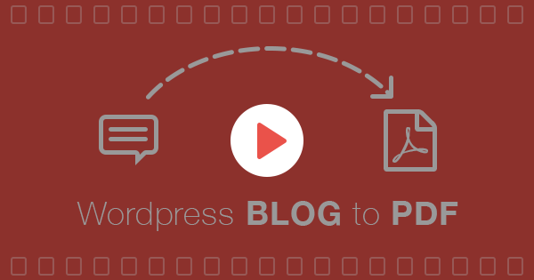 Blog to PDF Plugin for WordPress - 7