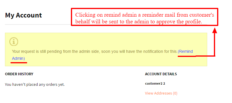 Account – social ecommerce