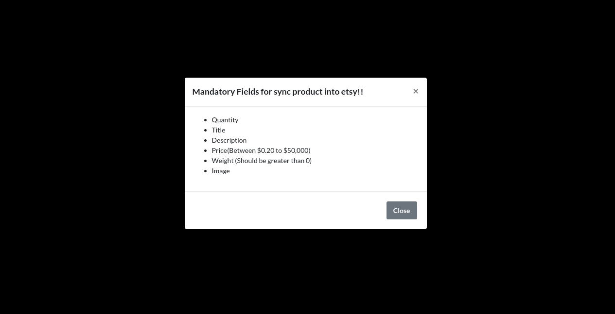 BigCommerce Etsy Integration User Guide | Webkul