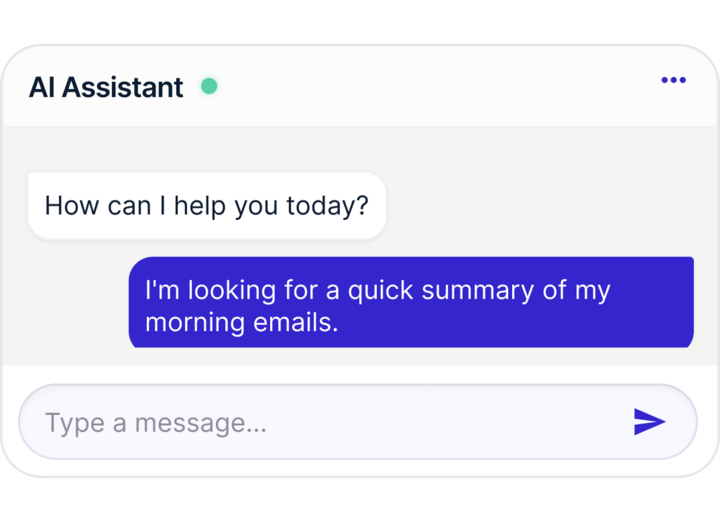 Webkul AI assistant chat widget