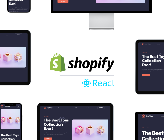 Shopify Store in ReactJS