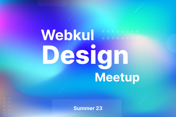 Webkul Design Meet 2023