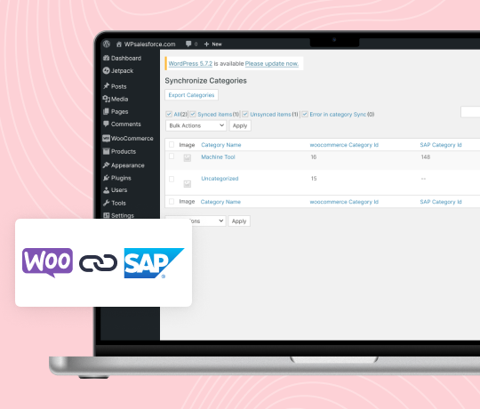 WordPress WooCommerce SAP Business One Integration